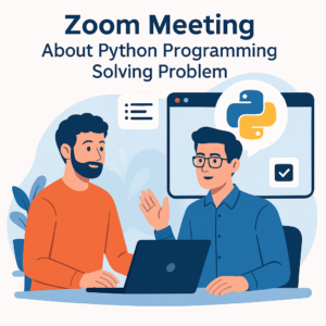 1-Hour Python Coding Zoom Meeting || Master Python Coding with Expert Insights ( Consultancy )